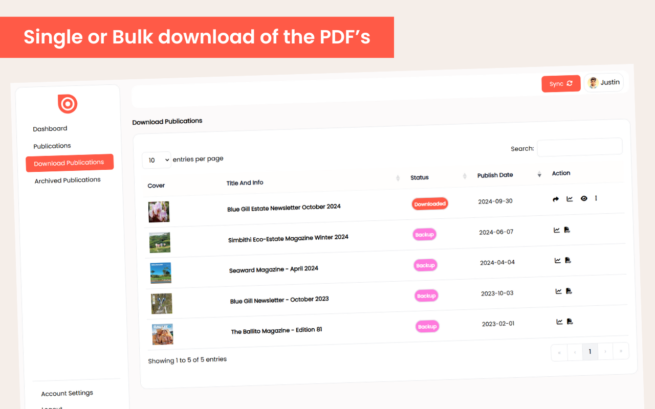 Issustack PDF Manager and Downloader - 截图 5