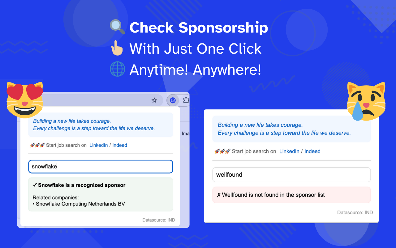 KMatch - Dutch Sponsor Job Checker - 截图 3