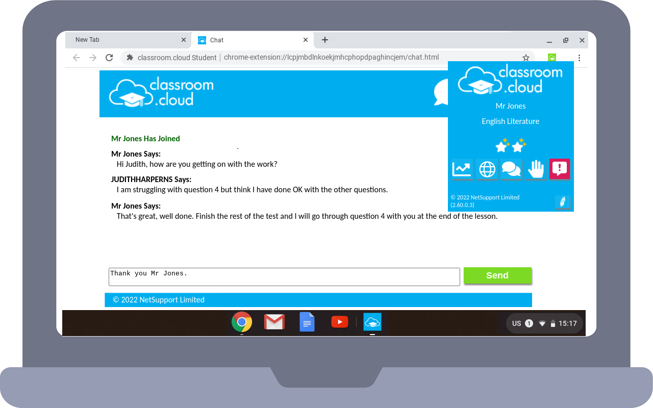classroom.cloud Student - 截图 2