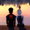 Miles Morales & Gwen Stacy SpiderMan:Across the Spider-Verse Live Wallpaper