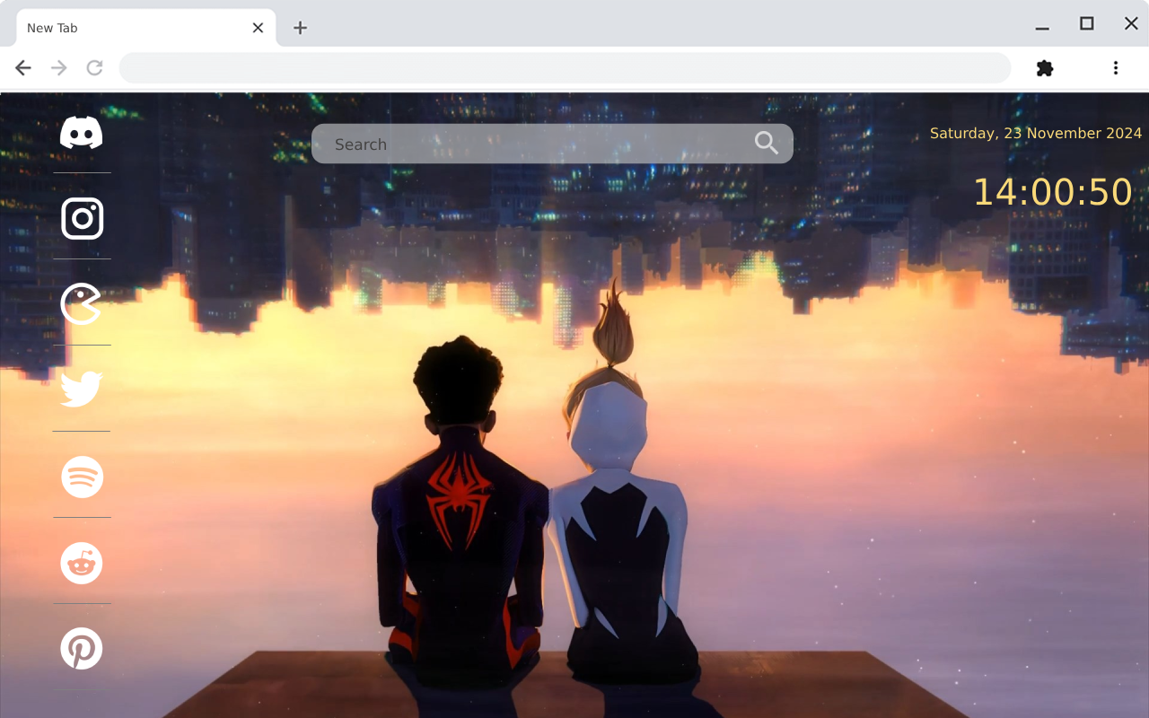Miles Morales & Gwen Stacy SpiderMan:Across the Spider-Verse Live Wallpaper - 截图 1
