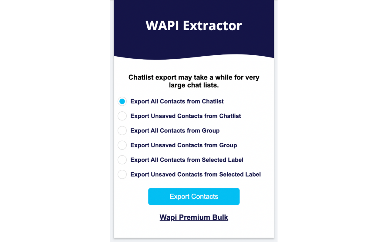 WAPI Extractor - 截图 1