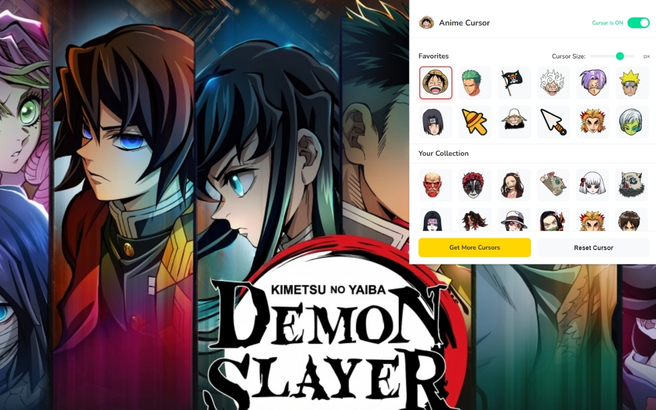 Anime Cursor ★ Custom Cursor for Chrome™ - 截图 2