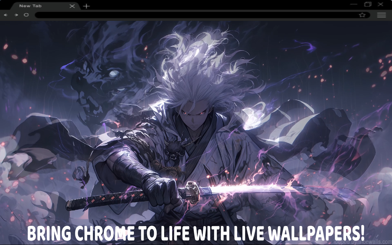 Dragon Samurai Anime Boy Live Wallpaper - 截图 3