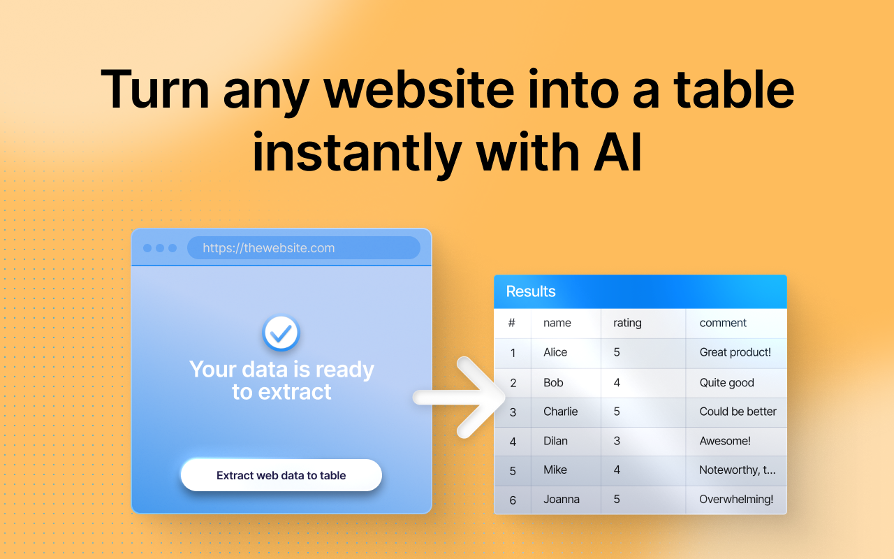 Data Scraper - AI Data Miner - 截图 2