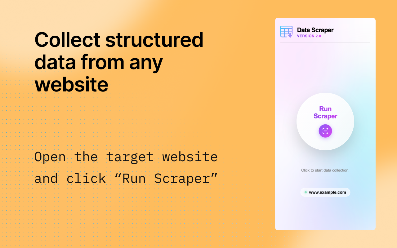 Data Scraper - AI Data Miner - 截图 4