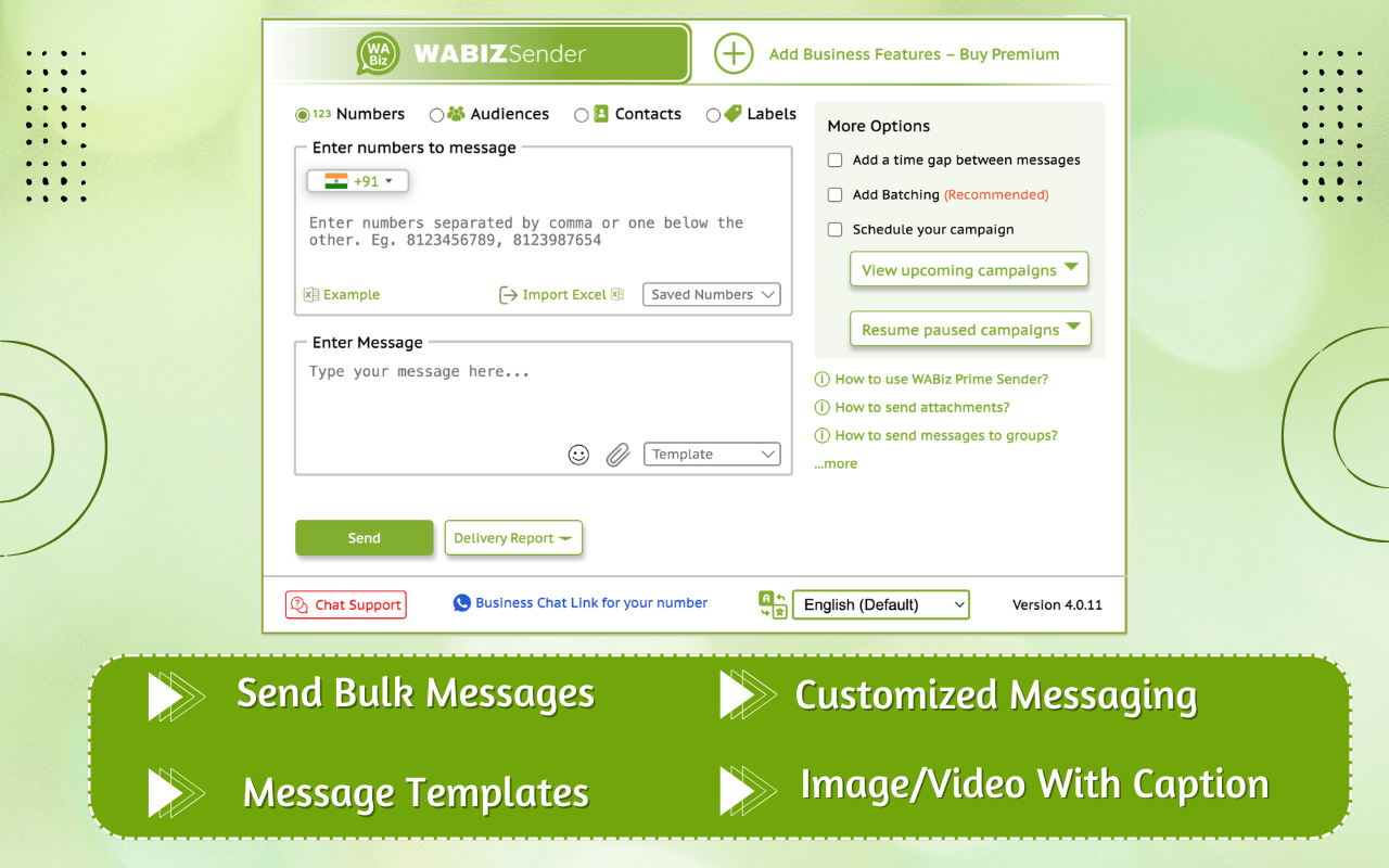 WA Biz Sender (Prime) - 截图 4