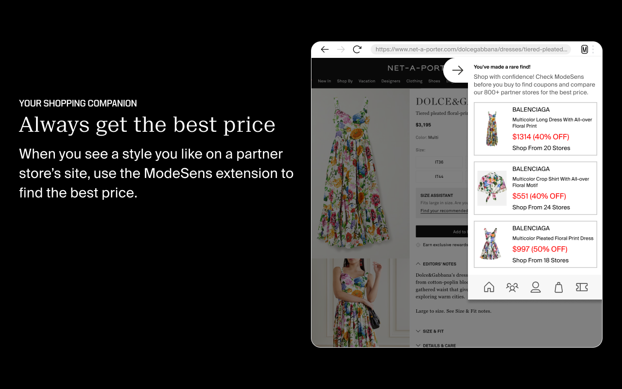 ModeSens: Intelligent Purchase Assistant - 截图 4