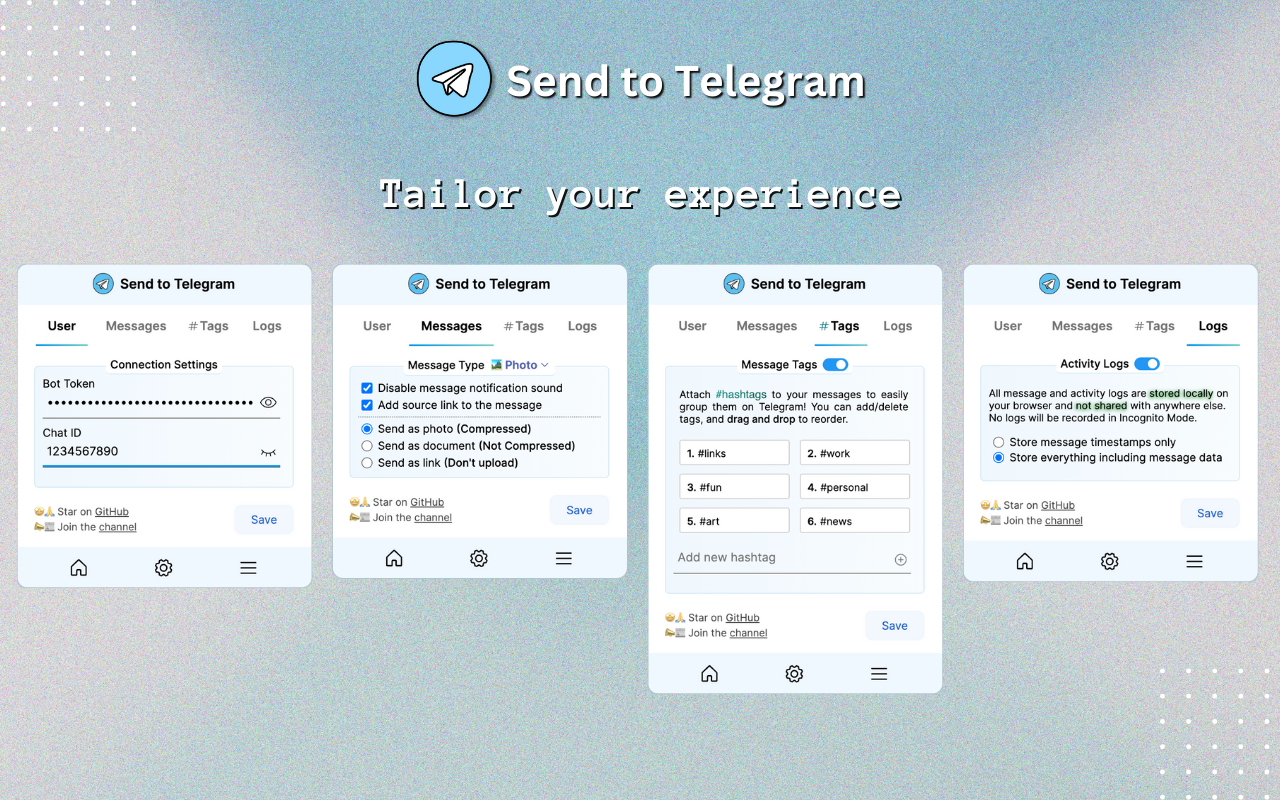 Send to Telegram - 截图 3