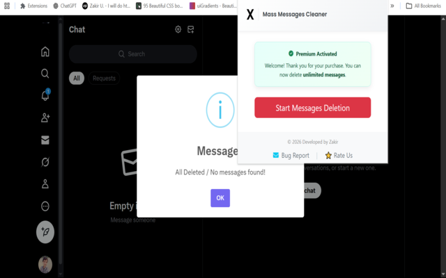 Delete X (Twitter) Messages 2026 - 截图 4