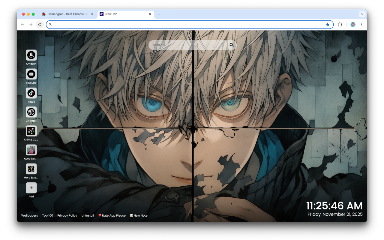 Satoru Gojo: Unleash the Power of Jujutsu! Gameograf - 截图 2