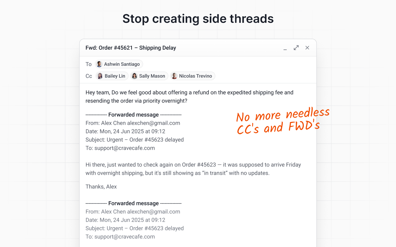 Streak Email Sharing for Gmail - 截图 1