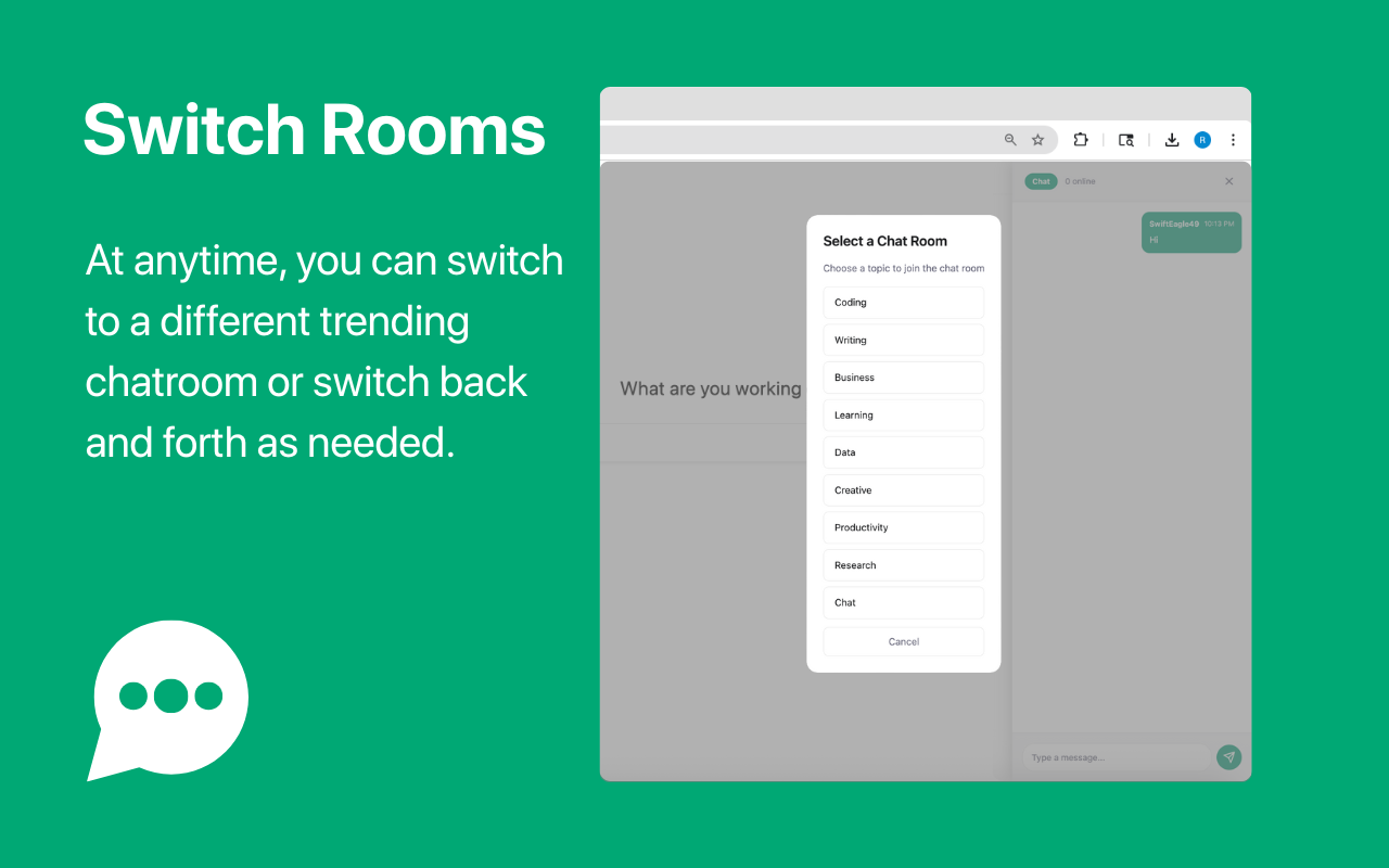 SideChat - Chatrooms for ChatGPT - 截图 1