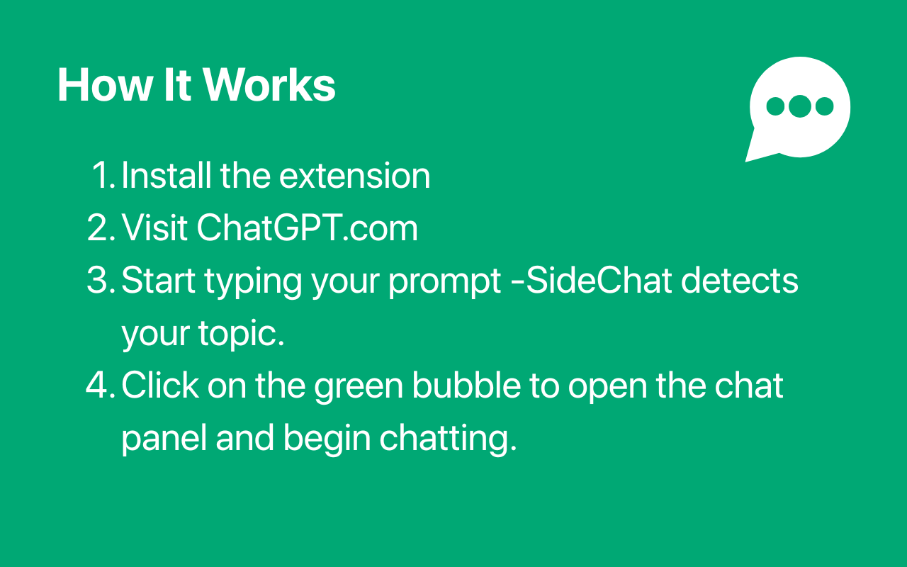 SideChat - Chatrooms for ChatGPT - 截图 4