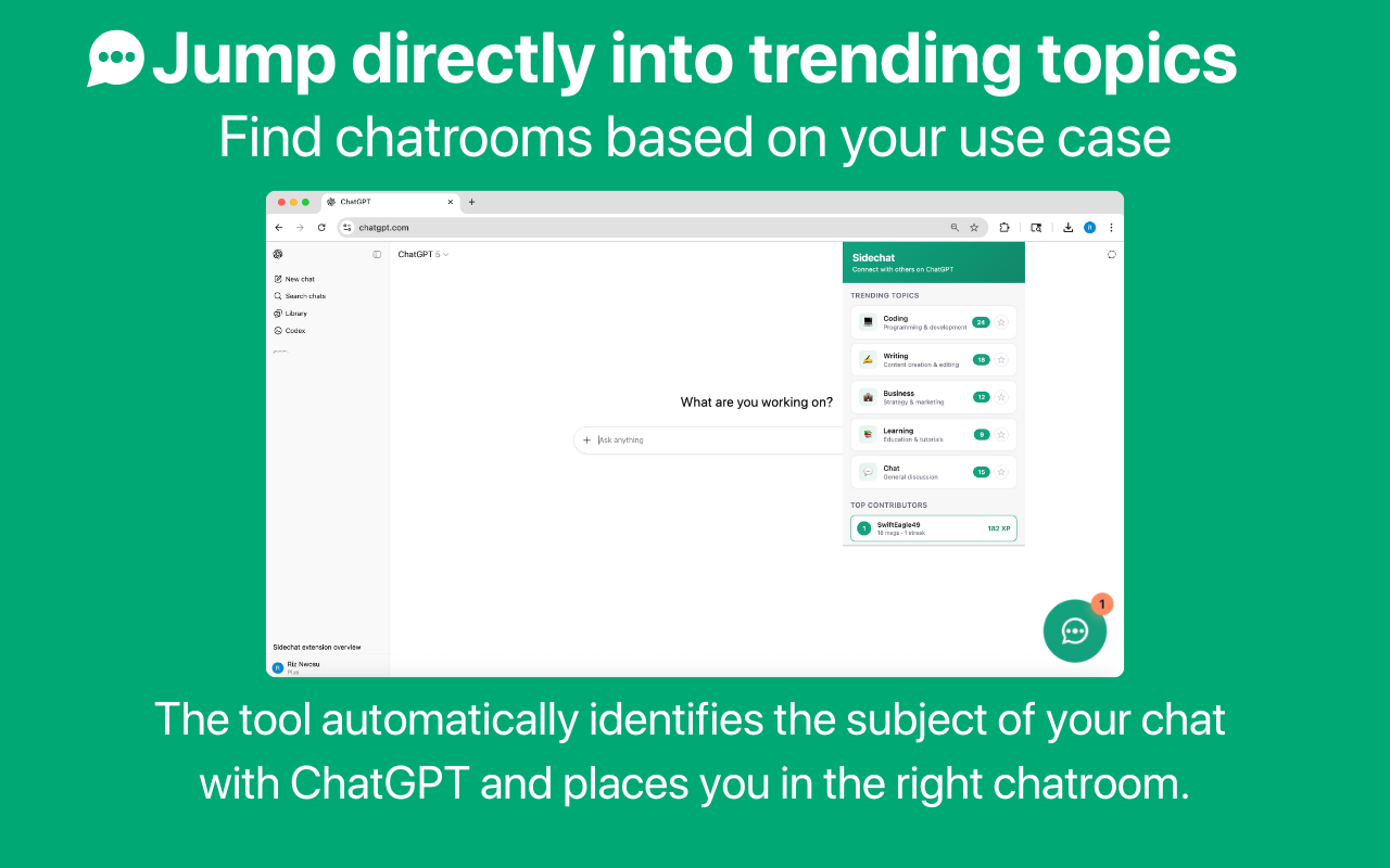 SideChat - Chatrooms for ChatGPT - 截图 5