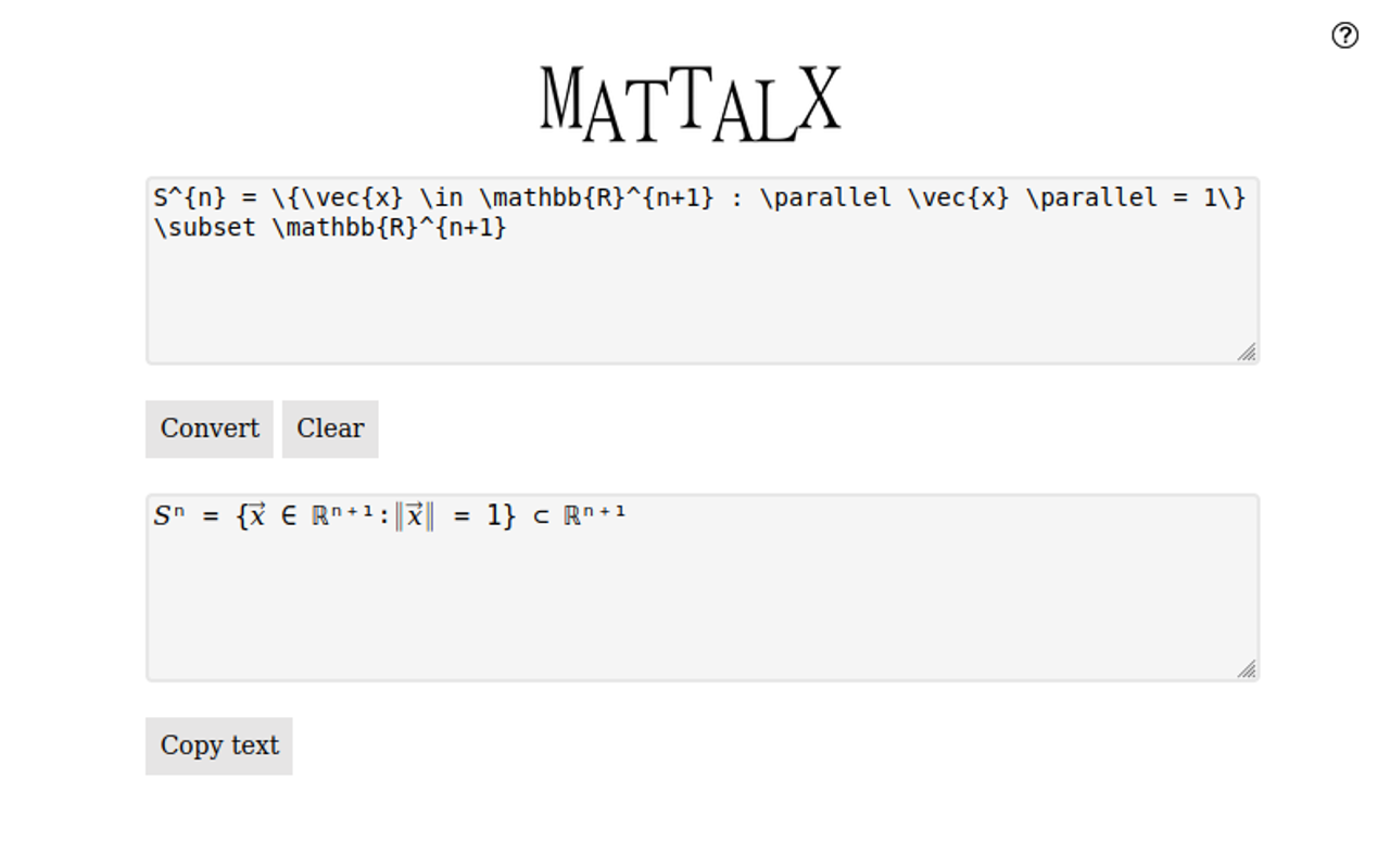 MatTalX - Write math symbols - 截图 5