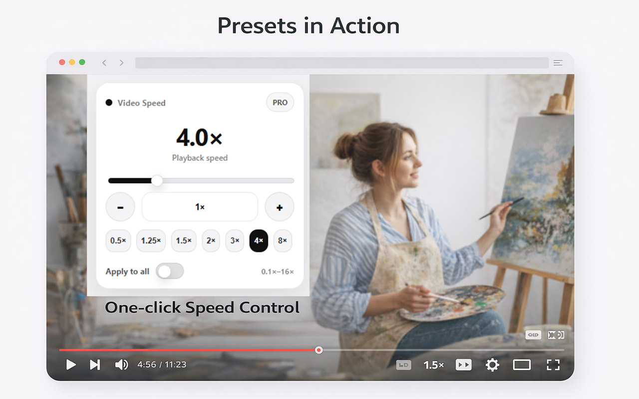 Video Speed Controller – Speed Up & Slow Down Videos - 截图 2