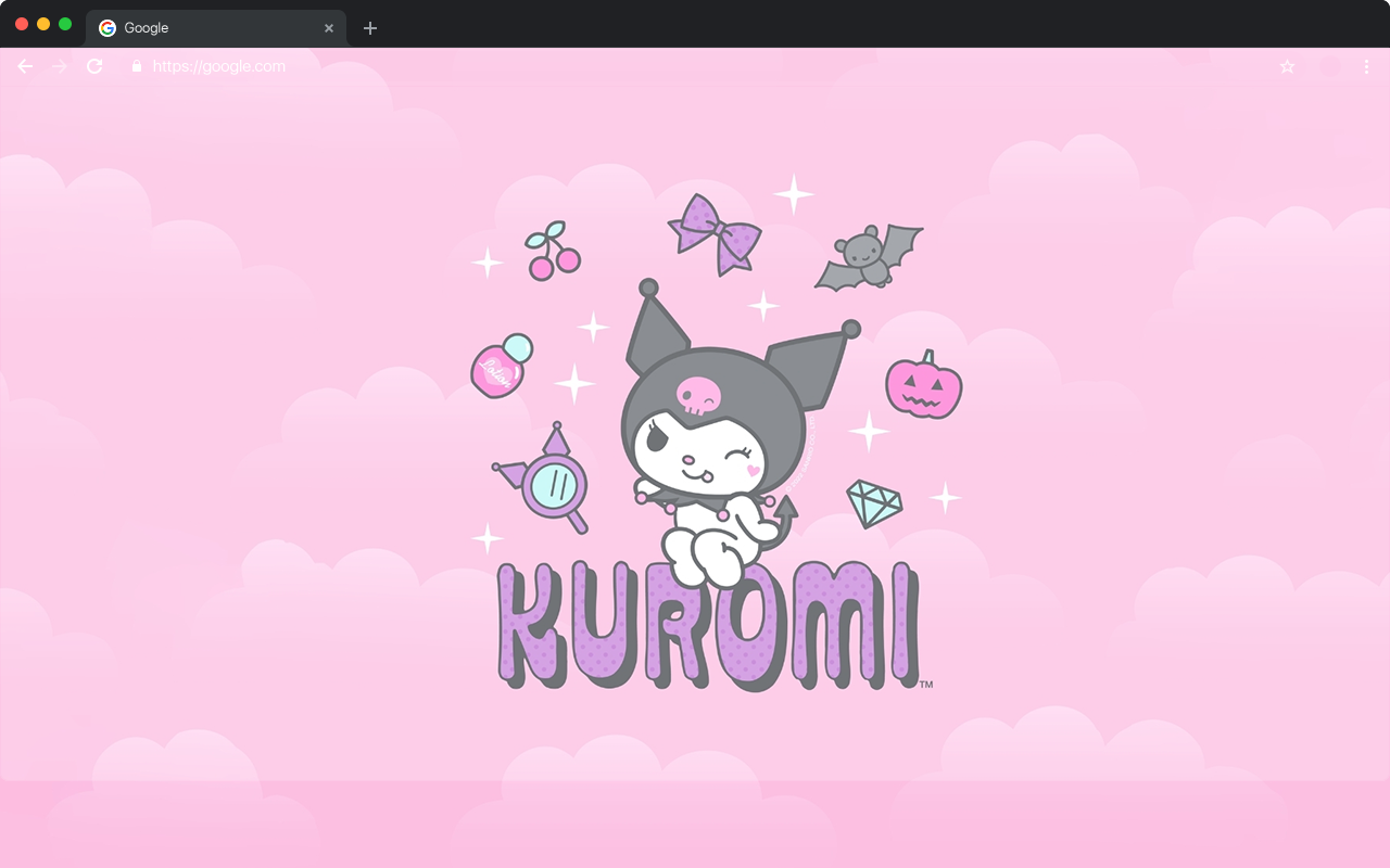 Kuromi Wallpapers HD New Tab - Gothic Sanrio Backgrounds - 截图 2