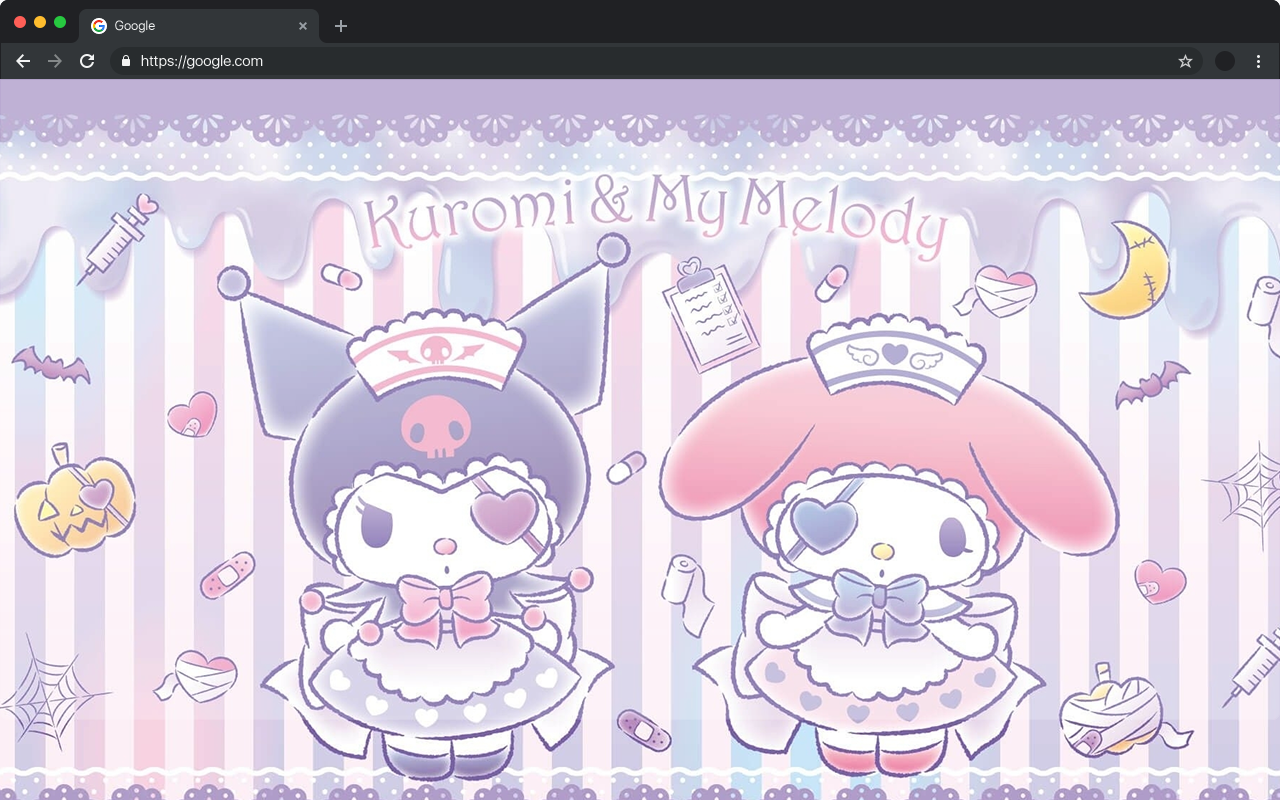 Kuromi Wallpapers HD New Tab - Gothic Sanrio Backgrounds - 截图 4