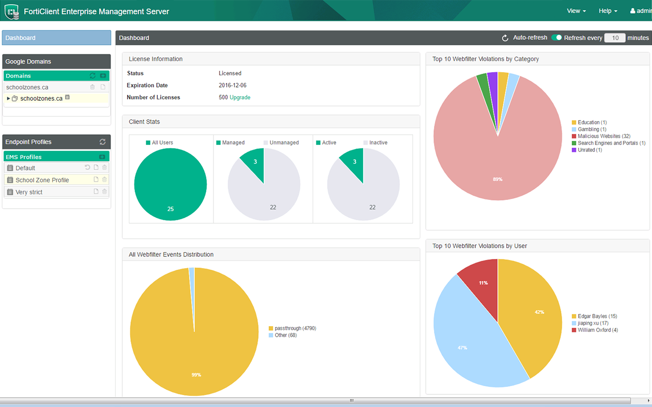 FortiClient Chromebook Webfilter Extension - 截图 3