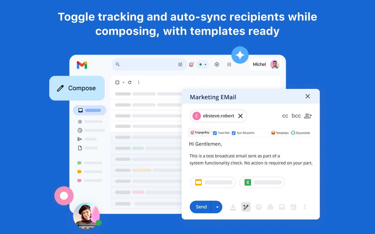 Email Tracker for Gmail by EngageBay - 截图 1