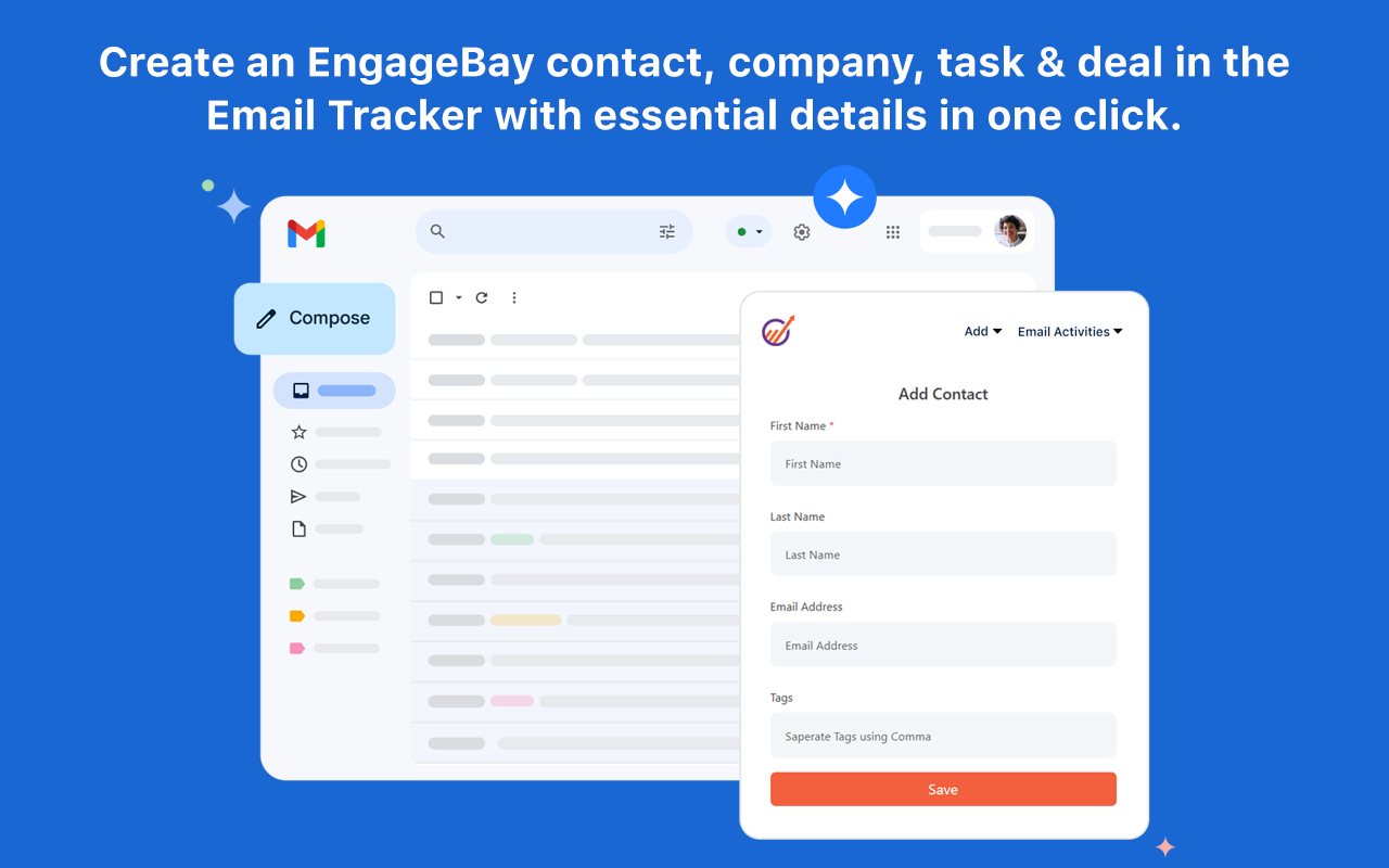 Email Tracker for Gmail by EngageBay - 截图 2