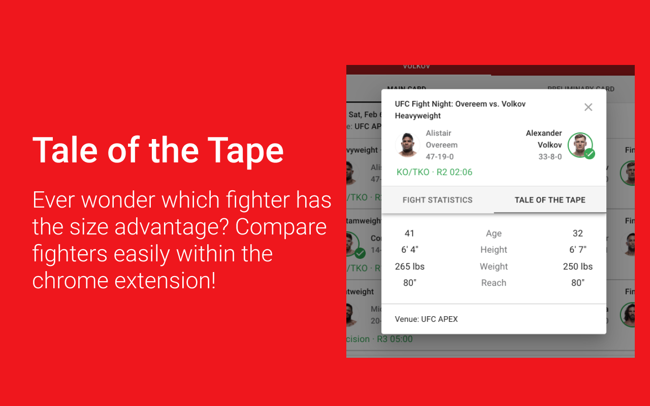 UFC Calendar - 截图 2