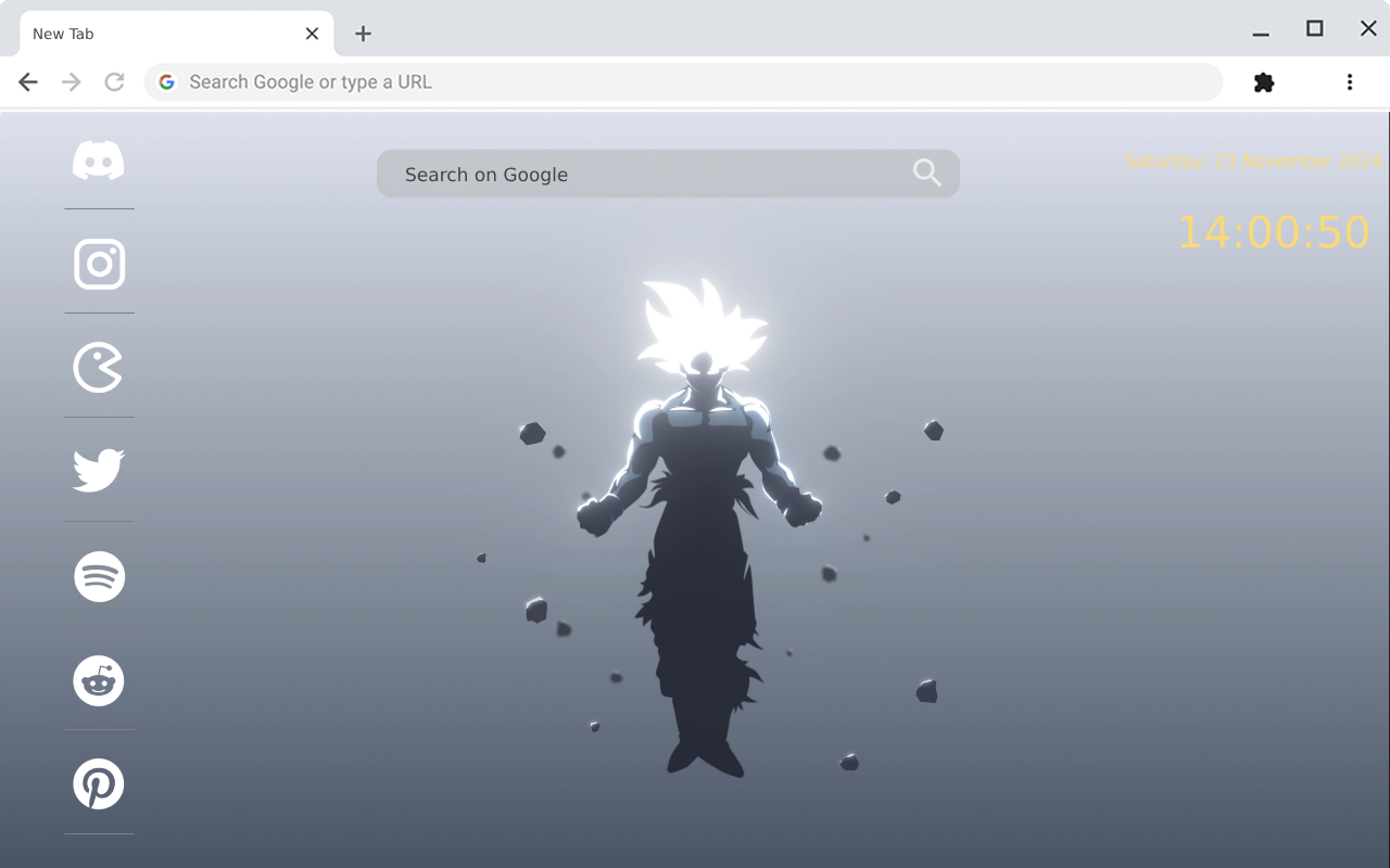 Goku Ultra Instinct: Epic Live Wallpaper - 截图 1