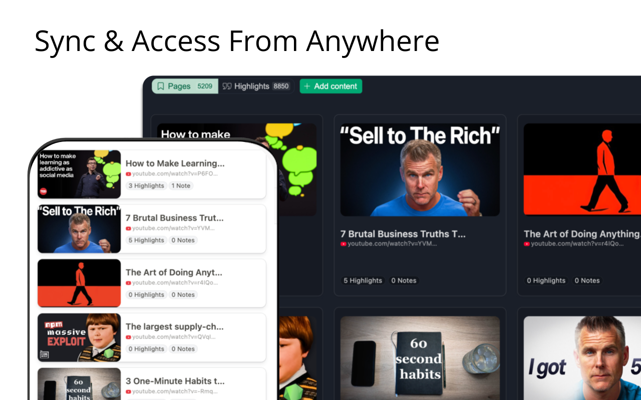 Reader Mode + AI Summary, Notes & Annotations - 截图 1