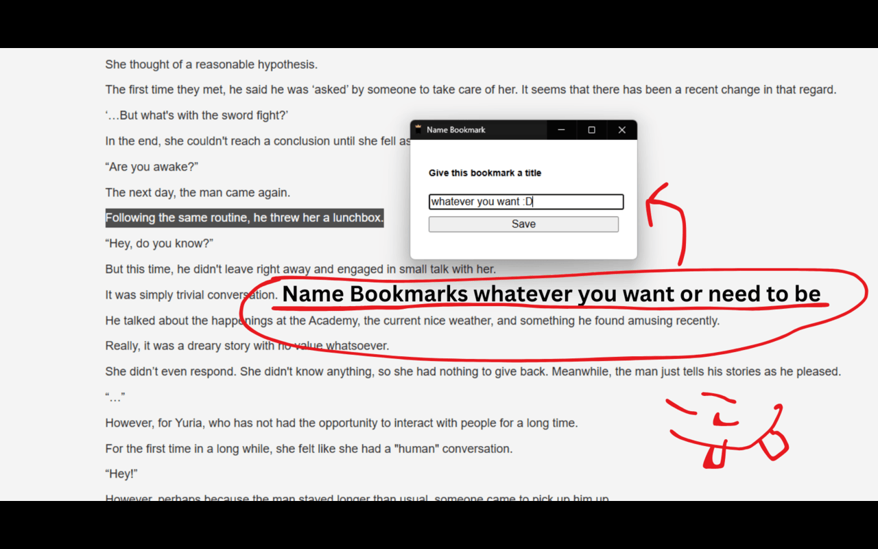Bookmark King – Save & Return to Text Instantly - 截图 1