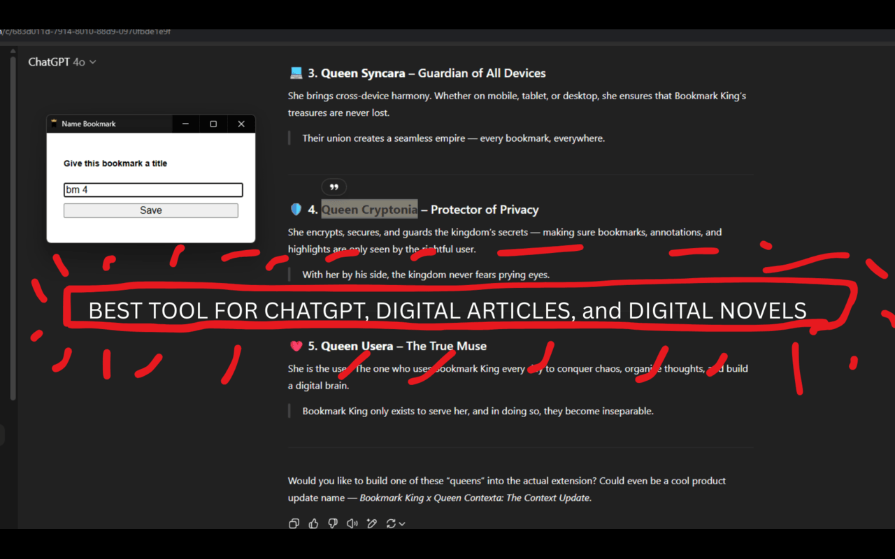 Bookmark King – Save & Return to Text Instantly - 截图 2