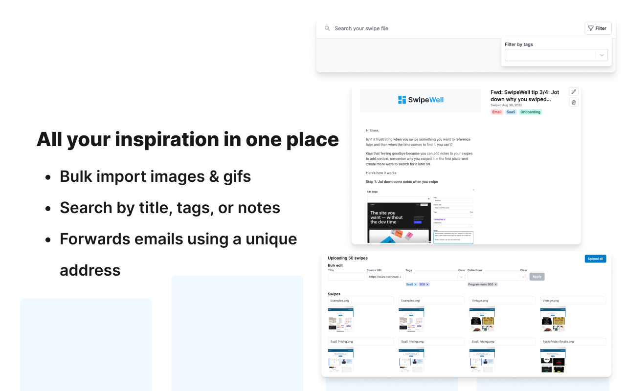SwipeWell — Screenshot Websites & Save Ads From Facebook, TikTok, LinkedIn - 截图 2