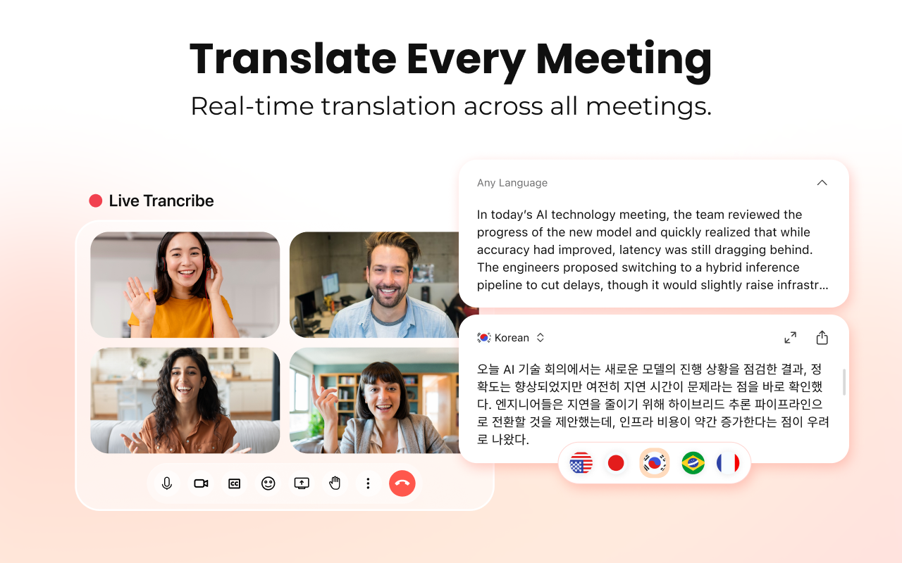 Saydi AI Live Translator - 截图 2