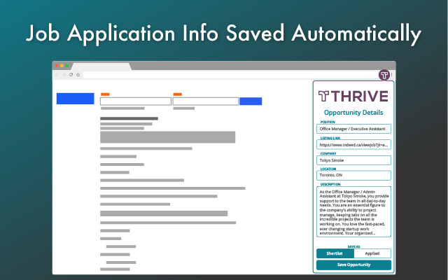 Thrive EU Job Tracker - 截图 2