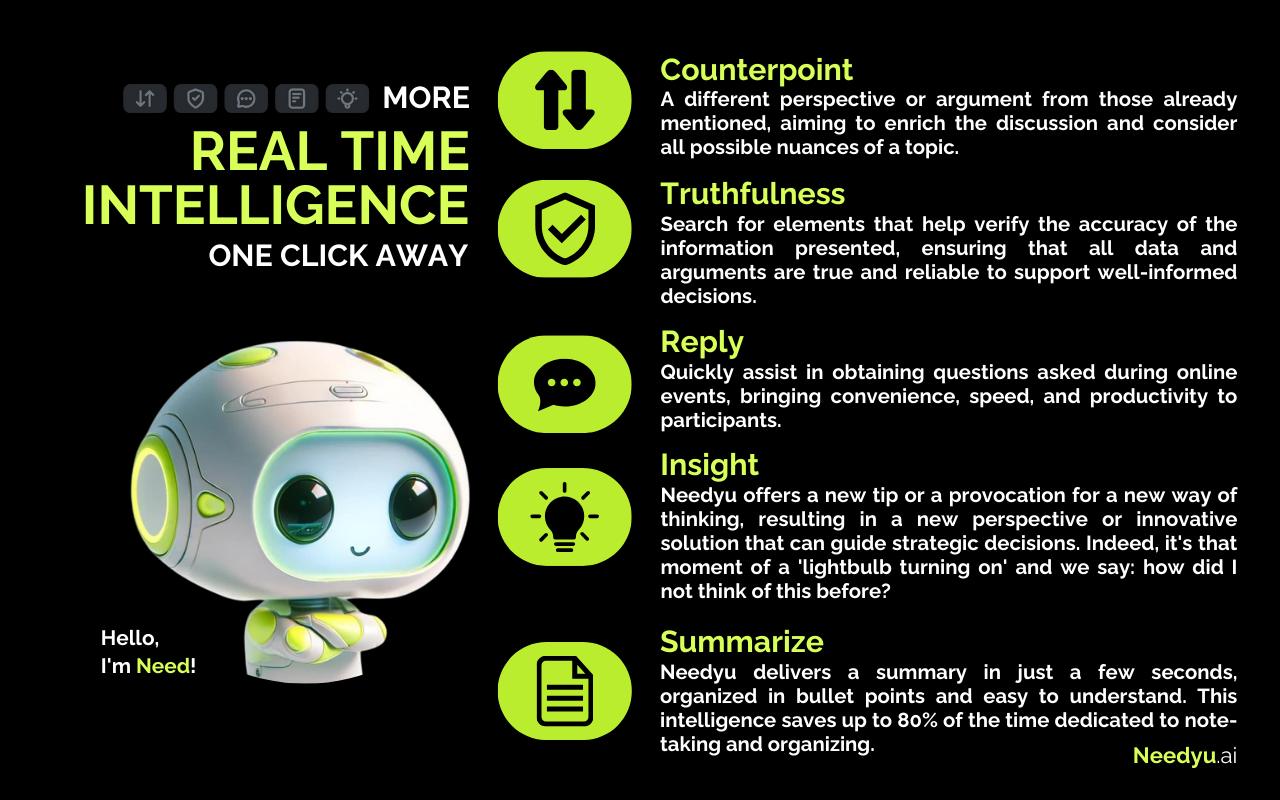 Needyu.ai Meeting Copilot - 截图 1