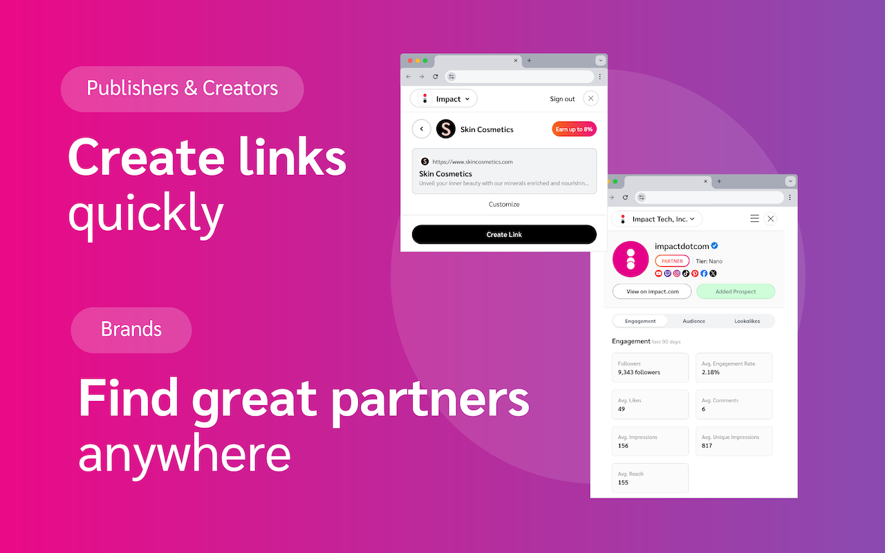 impact.com for Chrome - 截图 4