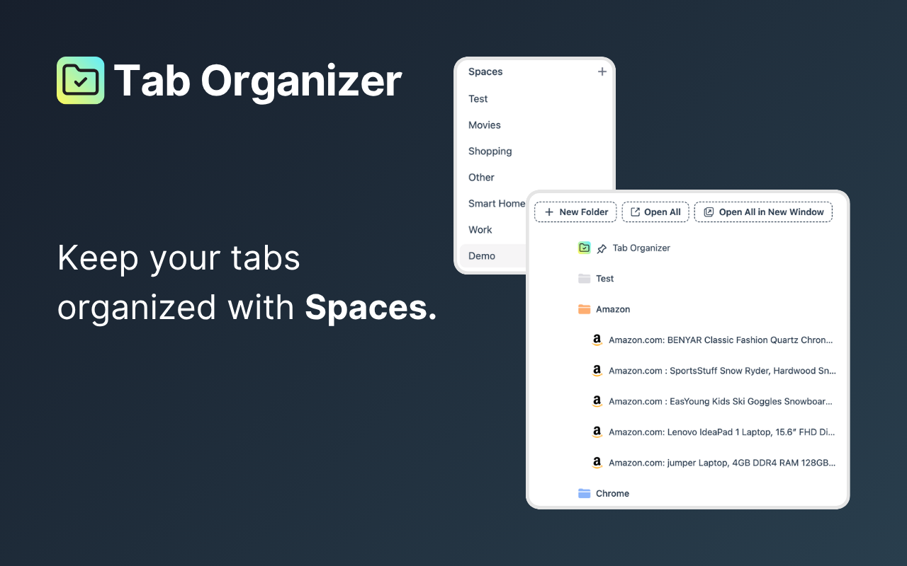 Tab Organizer: Productivity Tool - 截图 3