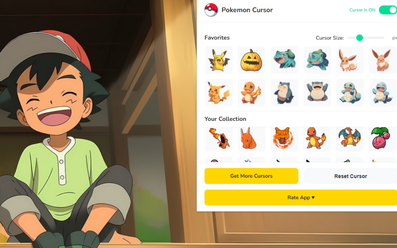 Pokemon Cursor ★ Custom Cursor for Chrome™ - 截图 4
