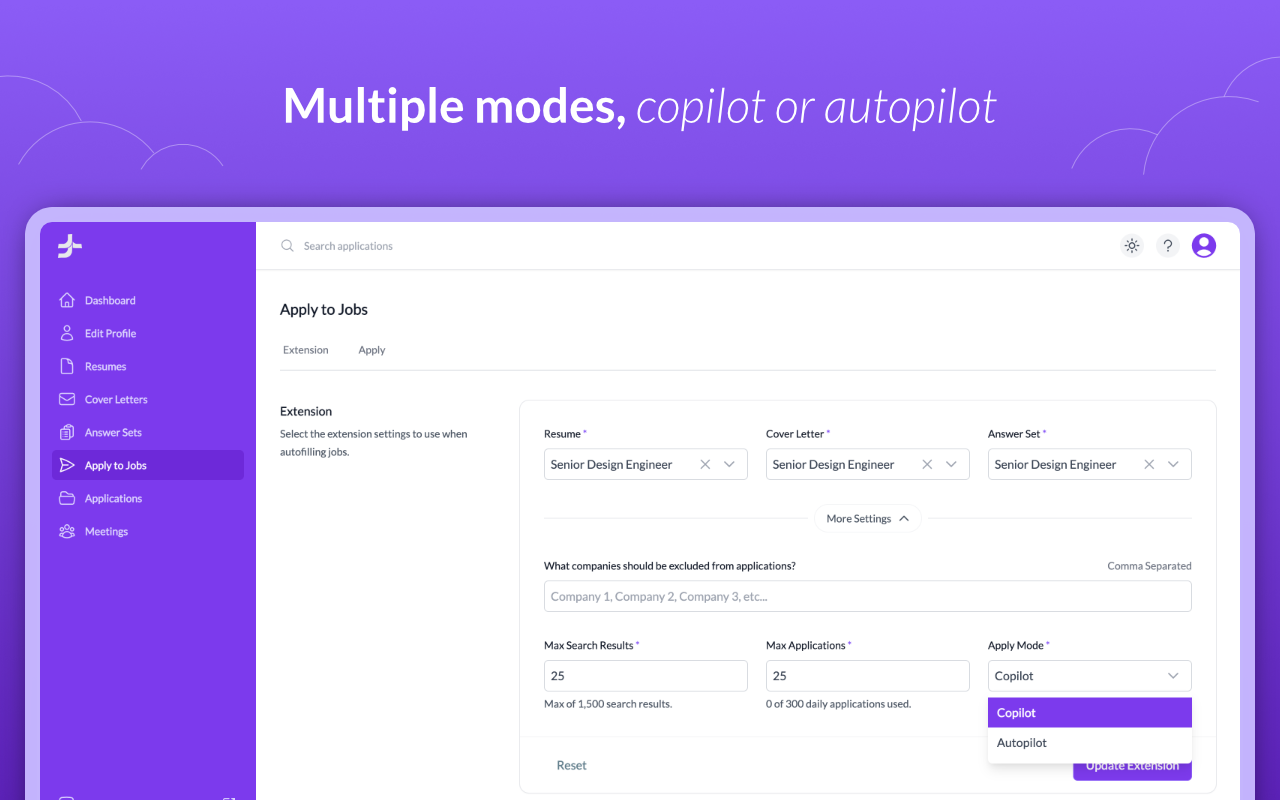JobJette - Free AI Job Search Copilot - 截图 2