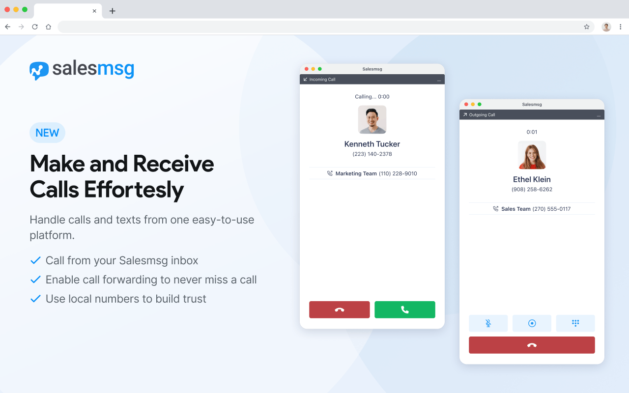 Salesmsg - Business Text Messaging - 截图 1