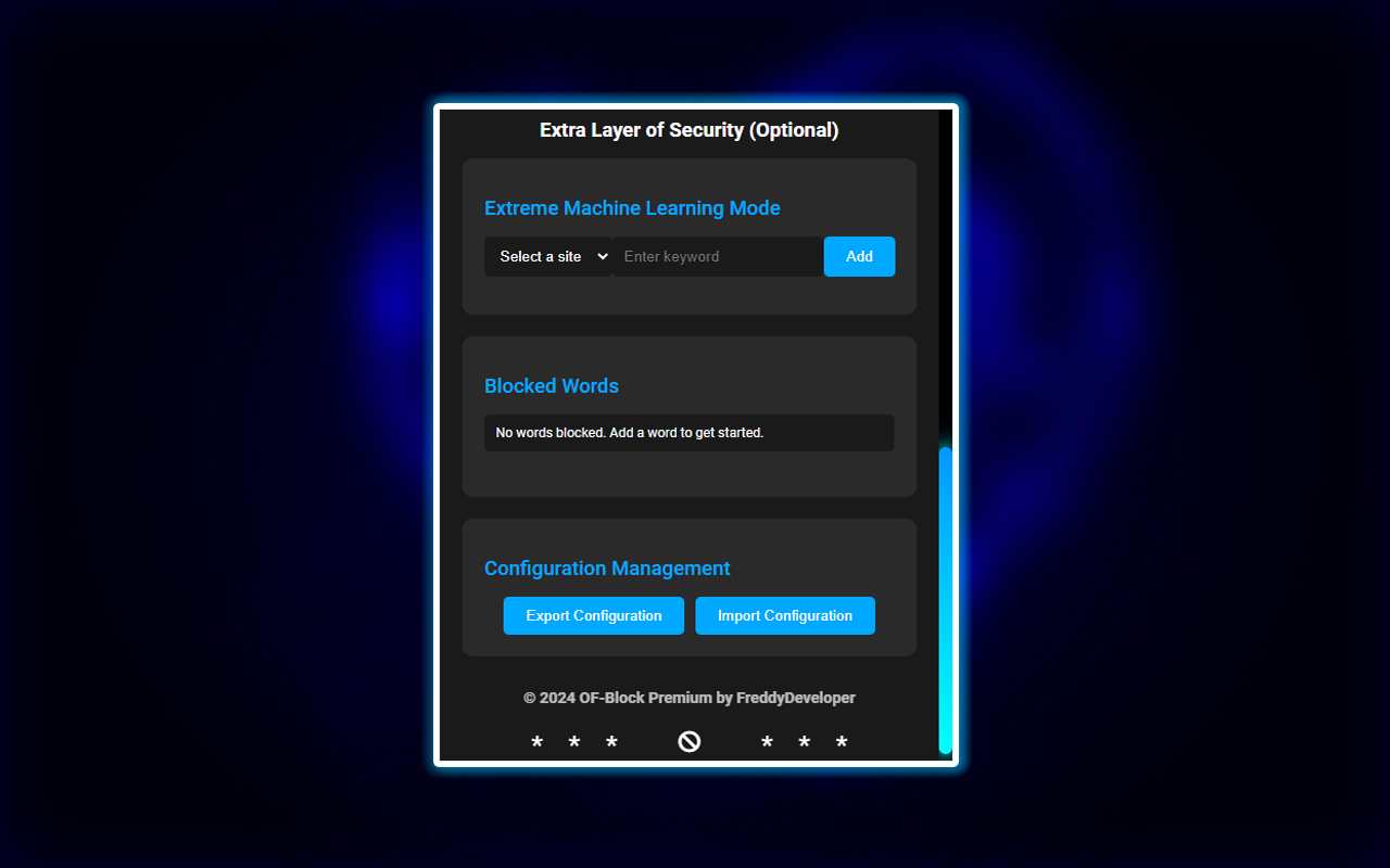 OnlyFans Block Extension - 截图 2