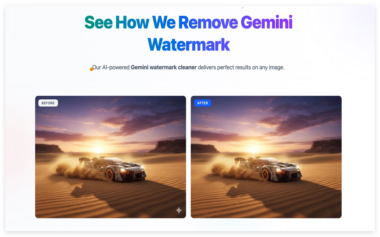 Gemini Watermark Cleaner - The Best Gemini Watermark Remover - 截图 4