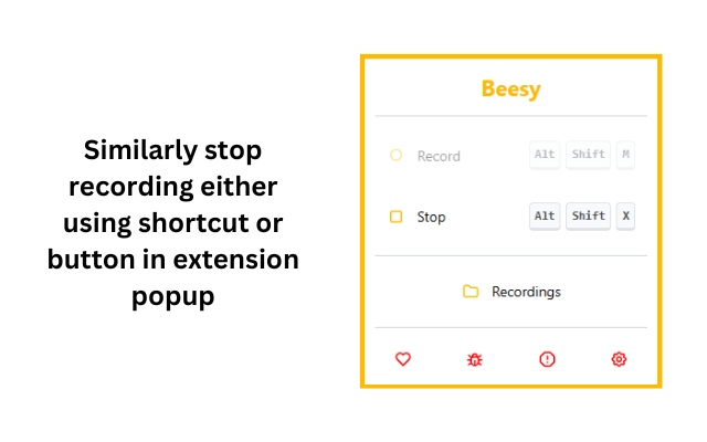 Beesy: Record Google Meets - 截图 5