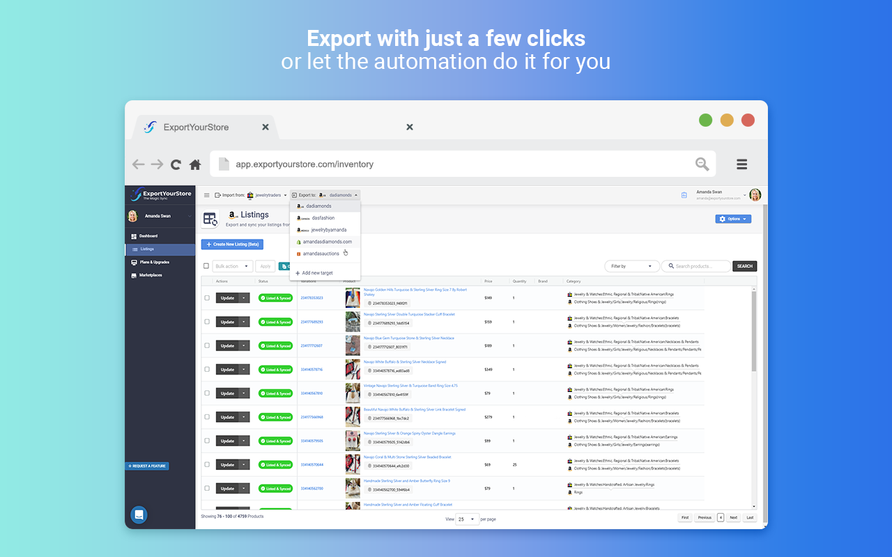 ExportYourStore - 截图 1