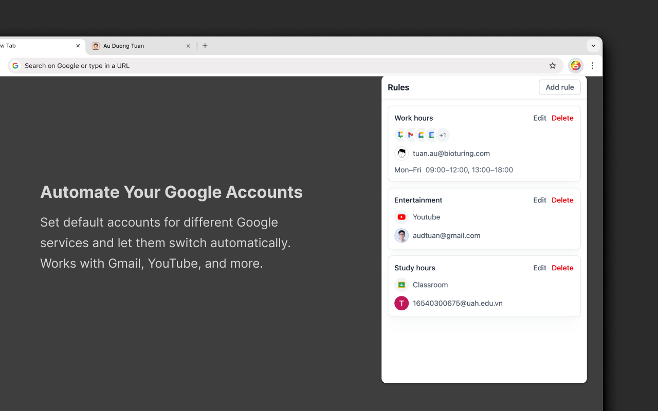 Google Accounts Autopilot - 截图 1