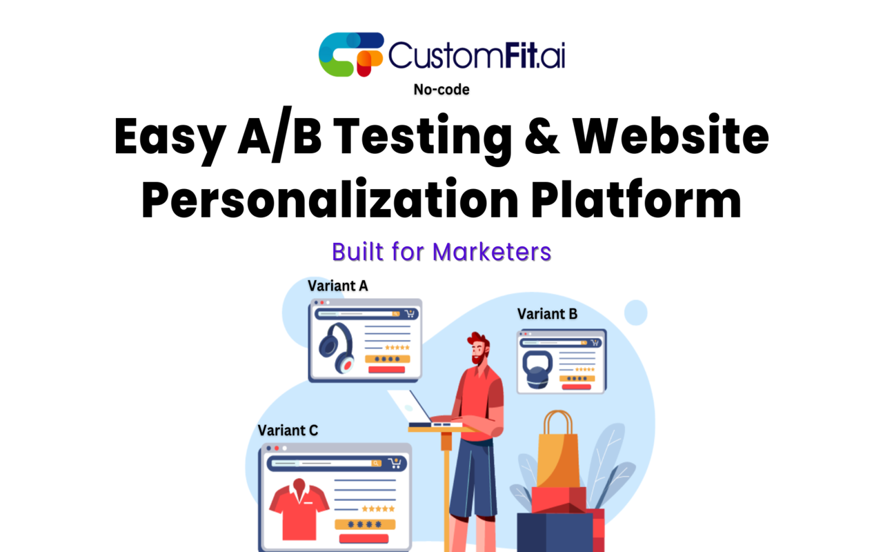 CustomFit.ai website A/B test & personalize - 截图 2