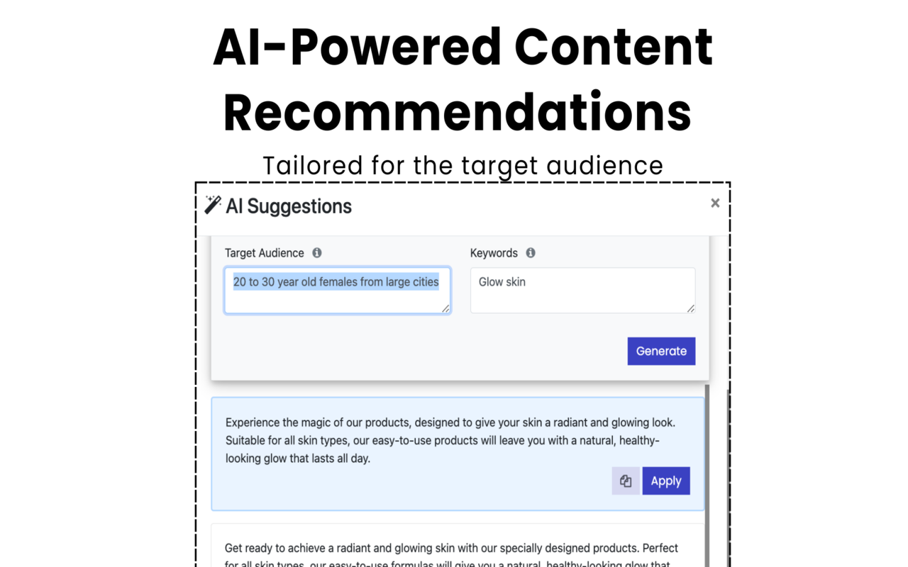 CustomFit.ai website A/B test & personalize - 截图 3