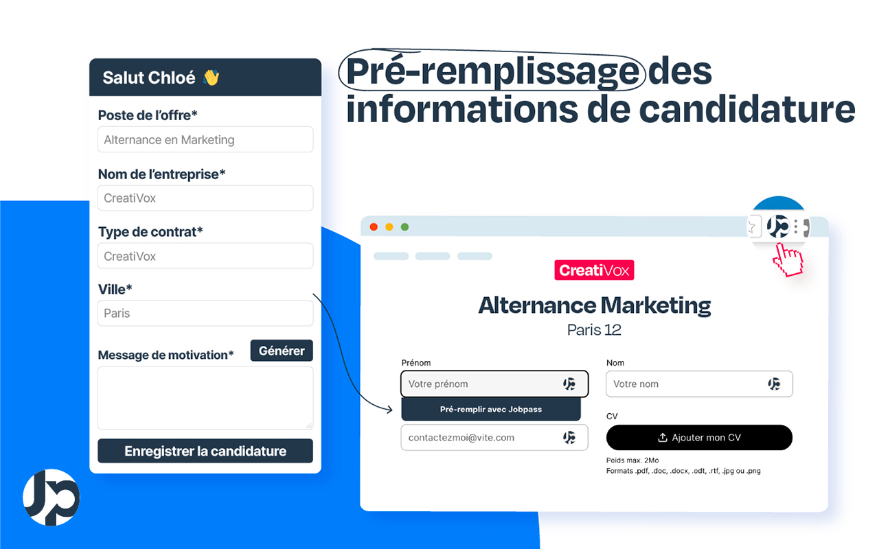 Jobpass - Recherche d'emploi - 截图 5