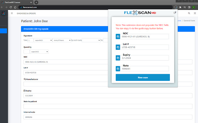 FlexScanMD Scanner - 截图 3