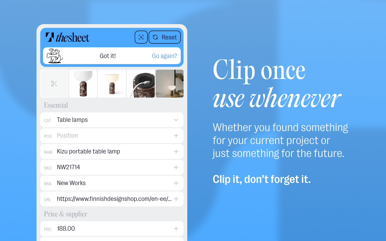 thesheet clipper - 截图 3